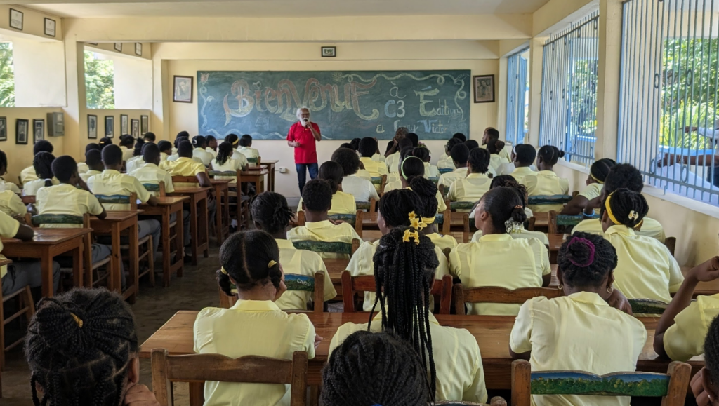 Rencontre littéraire au CAP avec Fred Brutus et Gary Victor